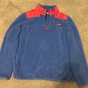 Vineyard Vines fleece quarter zip